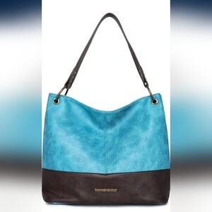Adorable Teal tote purse